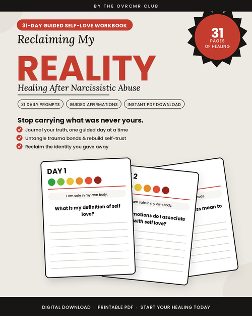 Reclaiming My Reality - 31-Day Guided Self-Love Workbook